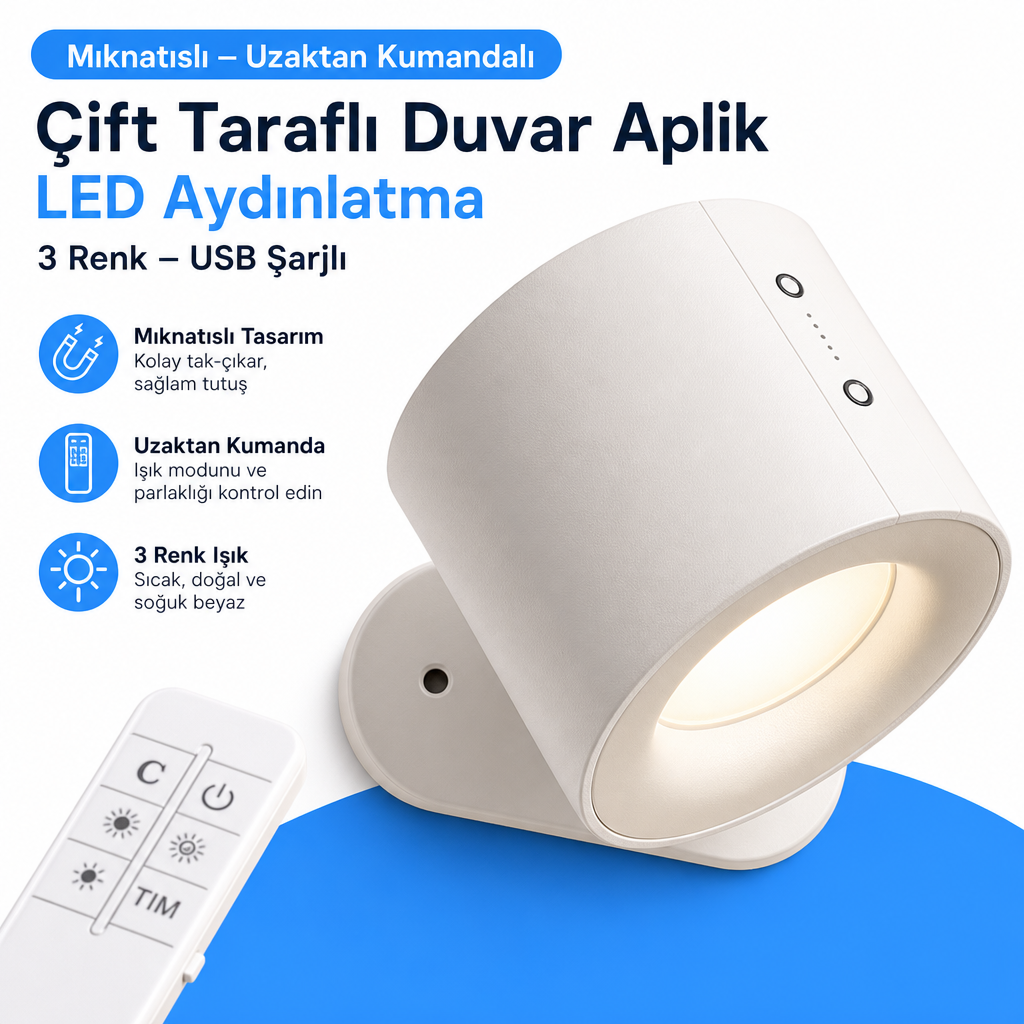 Eşinizi uyandırmayan okuma ışığı